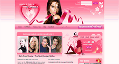 Desktop Screenshot of girls-from-russia.com
