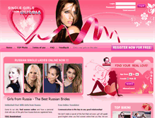 Tablet Screenshot of girls-from-russia.com